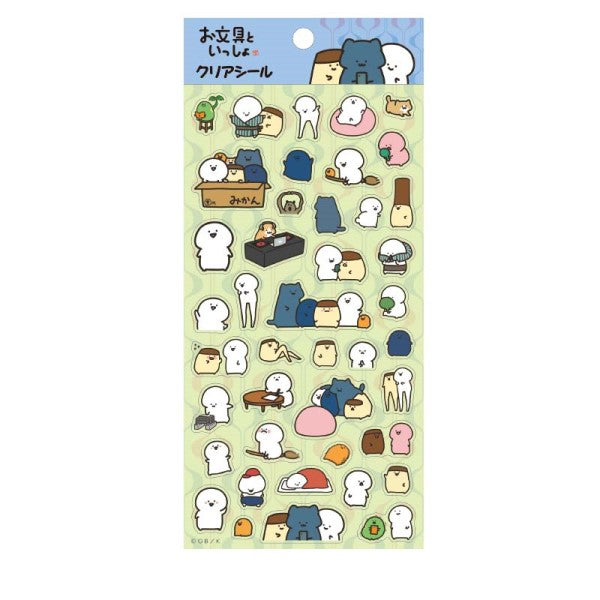 お文具といっしょ クリアシール④