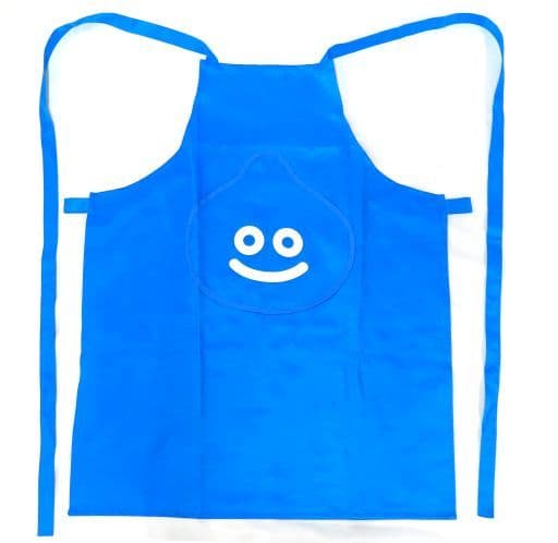 スマイルスライム エプロン スライムブルー