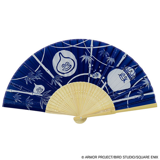スマイルスライム 和シリーズ 扇子 ブルー