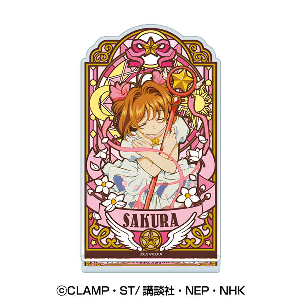 カードキャプターさくら ステンドグラス風アクリルスタンド②木之本桜B