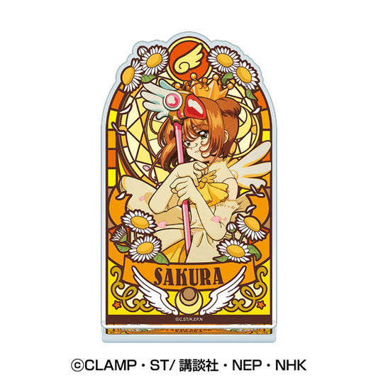カードキャプターさくら ステンドグラス風アクリルスタンド③木之本桜C