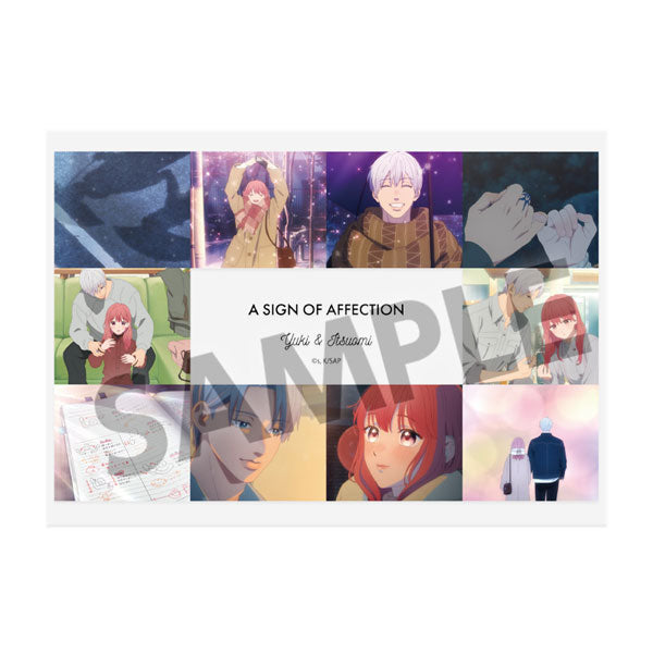 ゆびさきと恋々 A6ビジュアルアクリルプレート 糸瀬雪&波岐逸臣