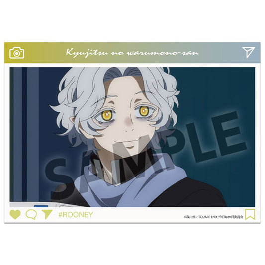 休日のわるものさん A6ビジュアルアクリルプレート ルーニー