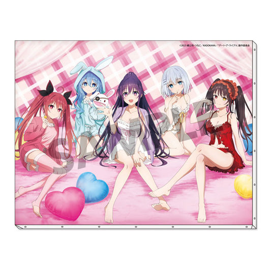 デート・ア・ライブV 描き下ろしF6キャンバスアート ナイトウェア ver.