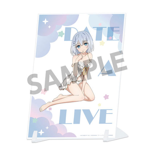 デート・ア・ライブV 描き下ろしビジュアルアクリルプレート 鳶一折紙 ナイトウェア ver.