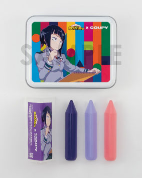 僕のヒーローアカデミア 缶ケース付き「クーピーマーカー」 F.耳郎 響香