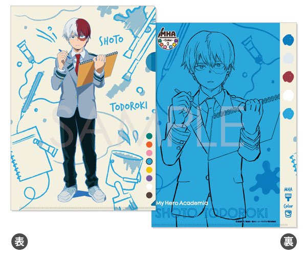 僕のヒーローアカデミア クリアファイル-Color2- D.轟 焦凍