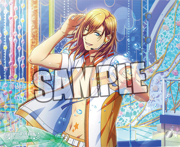 うたの☆プリンスさまっ♪ Shining Live ミニアクリルプレート  はじけて☆Summer Reflection アナザーショットVer.「神宮寺レン」