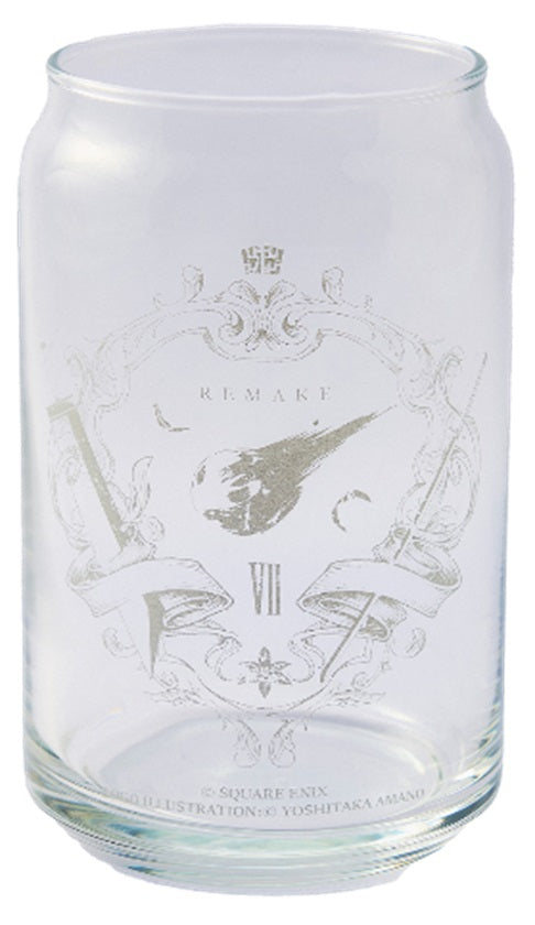 ファイナルファンタジーVII リメイク 缶型グラス エンブレム