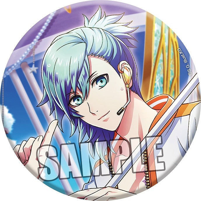 うたの☆プリンスさまっ♪ Shining Live 缶バッジ  はじけて☆Summer Reflection アナザーショットVer.「美風 藍」