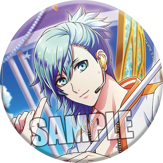 うたの☆プリンスさまっ♪ Shining Live 缶バッジ  はじけて☆Summer Reflection アナザーショットVer.「美風 藍」