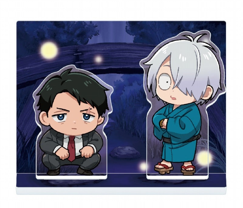 映画「鬼太郎誕生 ゲゲゲの謎」 ジオラマアクリルスタンド 4.川辺での語らい