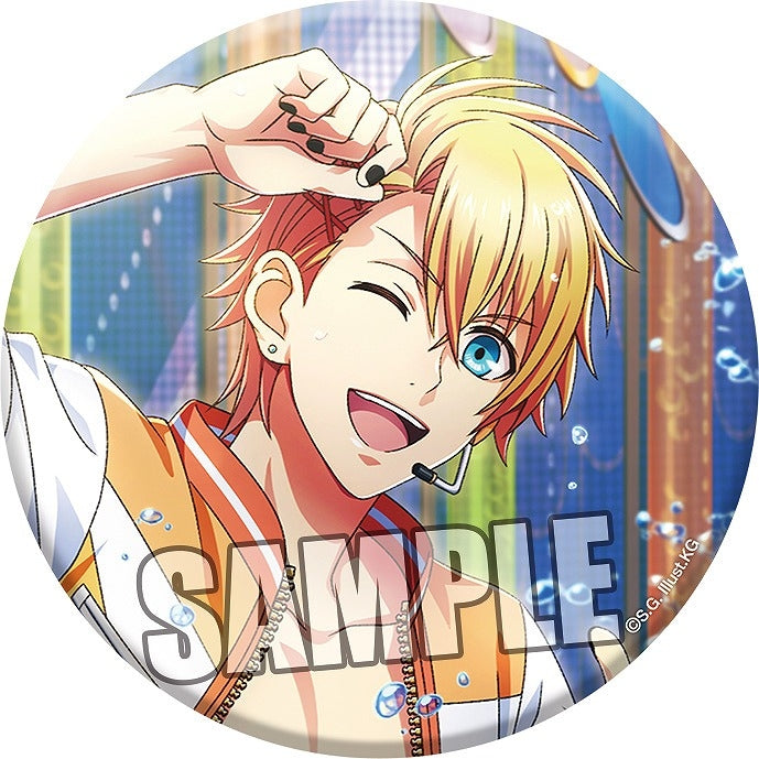 うたの☆プリンスさまっ♪ Shining Live 缶バッジ  はじけて☆Summer Reflection アナザーショットVer.「来栖 翔」