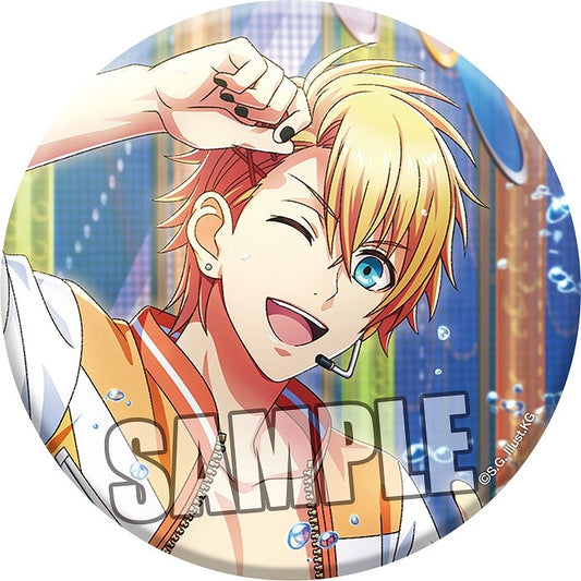 うたの☆プリンスさまっ♪ Shining Live 缶バッジ  はじけて☆Summer Reflection アナザーショットVer.「来栖 翔」