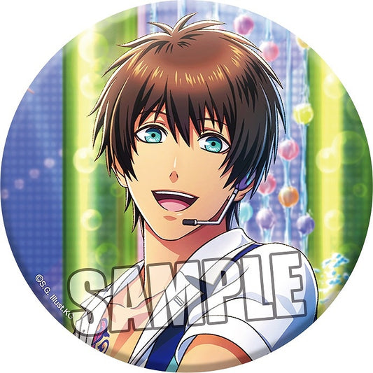 うたの☆プリンスさまっ♪ Shining Live 缶バッジ  はじけて☆Summer Reflection アナザーショットVer.「愛島セシル」
