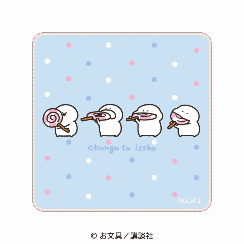 お文具といっしょ ガーゼミニタオル
