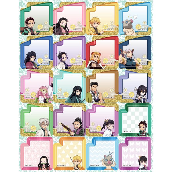 アニメ「鬼滅の刃」 スケジュール デコシール 1箱 10個入