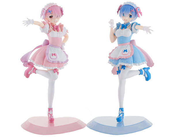 TENITOL 夢かわメイドレム&ラム 特典付きセット(Re:ゼロから始める異世界生活)