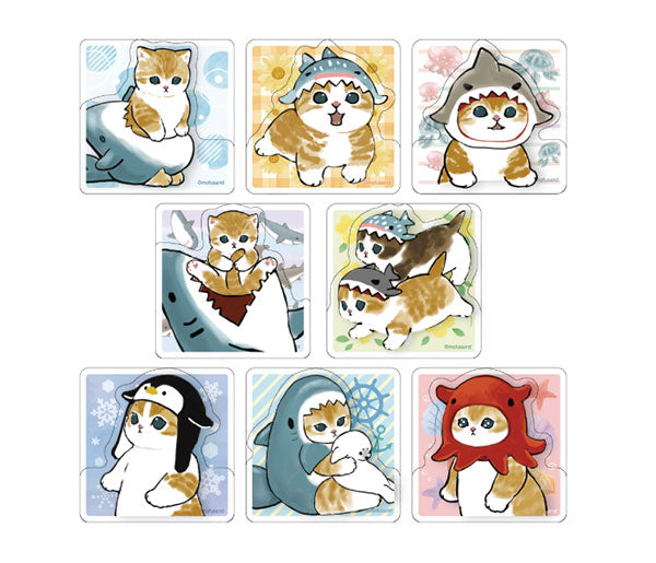 mofusand アクリルクリップコレクション 1箱 8個入