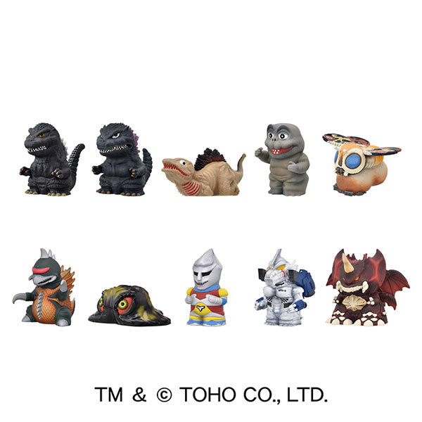 ゴジラ ソフビパペットマスコット2 1箱 10個入