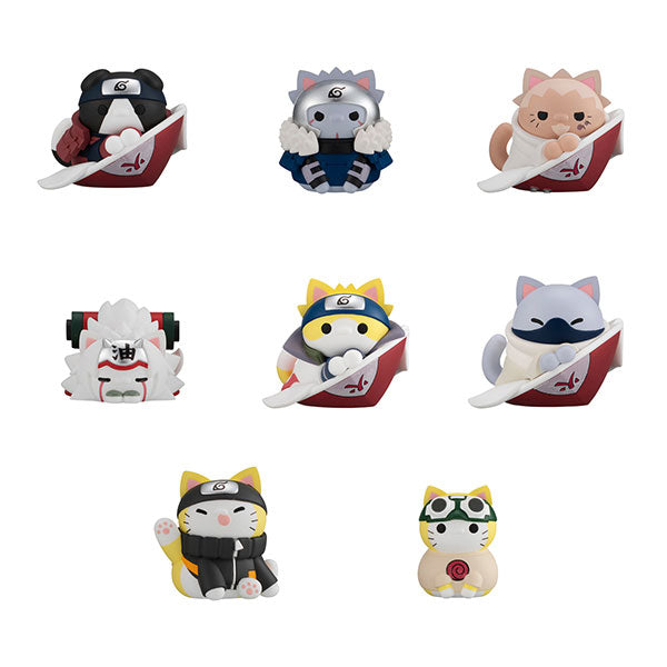 MEGA CAT PROJECT NARUTO-ナルト- 疾風伝 ニャルト! 師弟・絆編 1箱 8個入