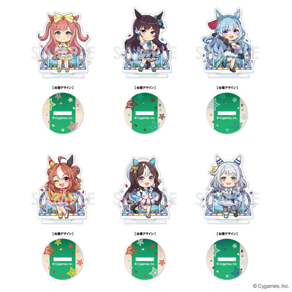 ウマ娘 プリティーダービー きゃらふぃーゆアクリルスタンド -うまぴょい伝説- Vol.6 1箱 6個入