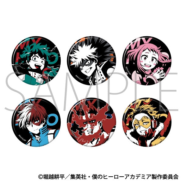僕のヒーローアカデミア キャラバッジコレクション/ソリッドアートシリーズ 1箱 6個入