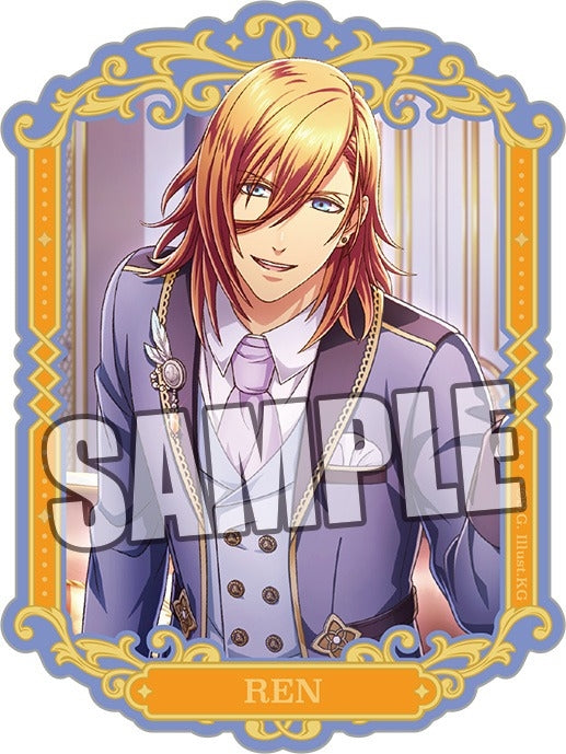 うたの☆プリンスさまっ♪ Shining Live サテンステッカー Yes, Your Highness アナザーショットVer.「神宮寺レン」