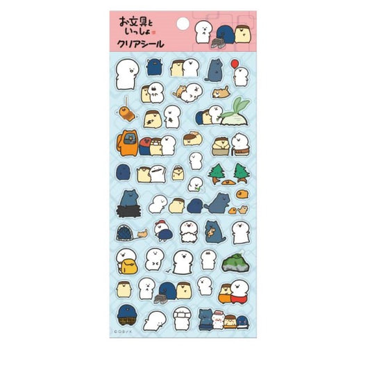 お文具といっしょ クリアシール③