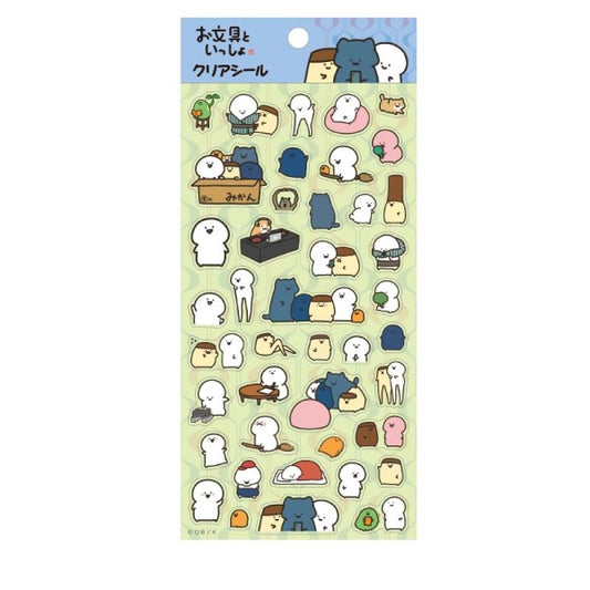 お文具といっしょ クリアシール④