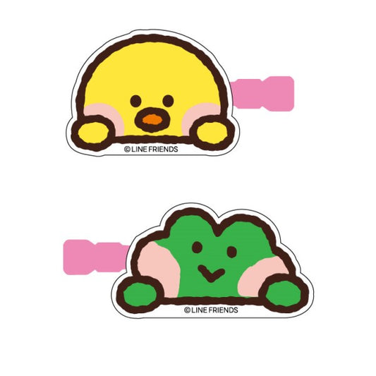 LINE FRIENDS minini アクリルヘアクリップ ② [エンスカイ][GOODS]