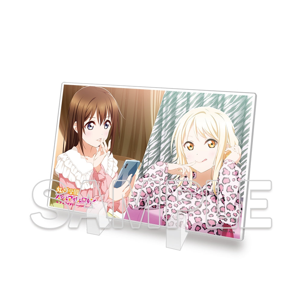 『ラブライブ!虹ヶ咲学園スクールアイドル同好会』ミニアクリルプレート しずく&愛[2]