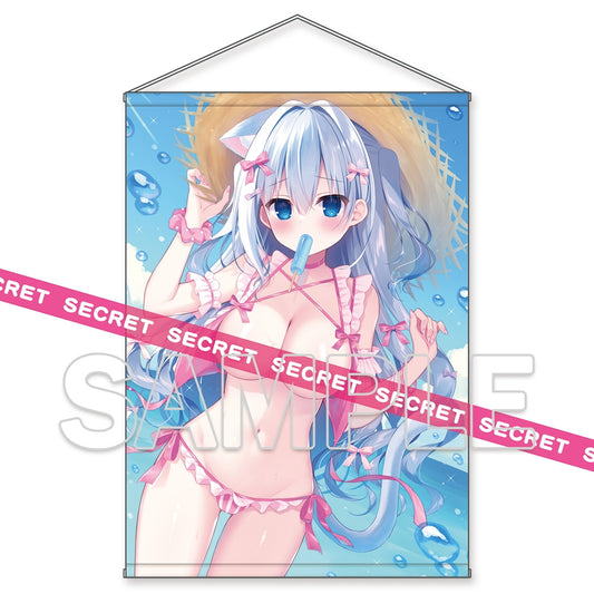 はすね描き下ろし さわやかたわわなサマーガール▽ X-RATEDタペストリー【B1】 [KADOKAWA][GOODS][年齢制限]