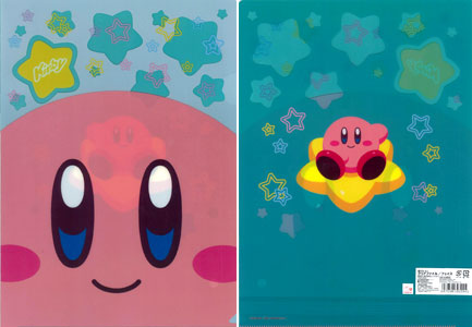 星のカービィ クリアファイル フェイス