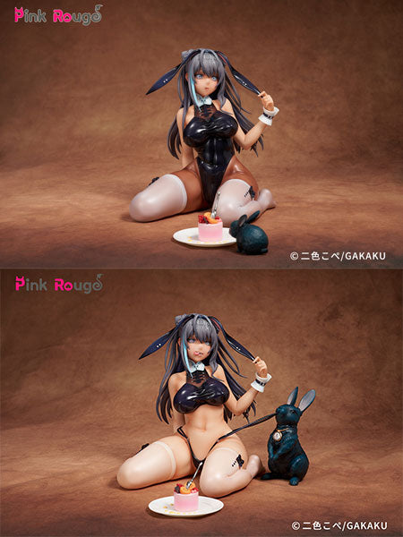 1/5二色こべ オリジナルキャラクター 兎月ここあ DX Ver. 限定版ダブルセット [Pink Rouge][フィギュア][年齢制限]