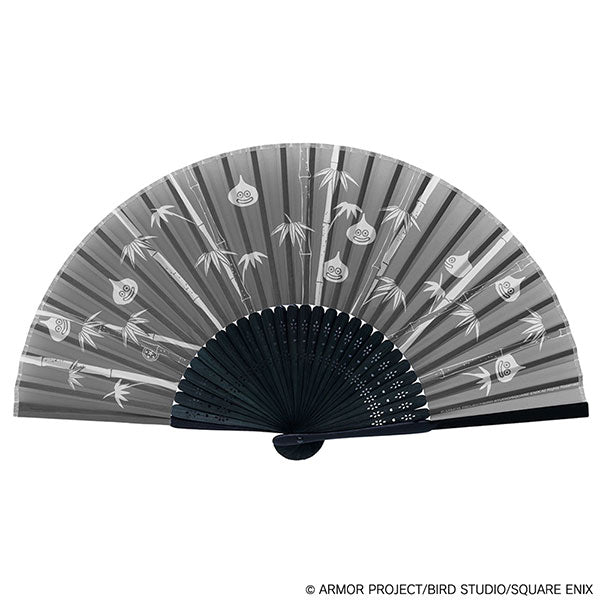 スマイルスライム 和シリーズ 扇子 グレー