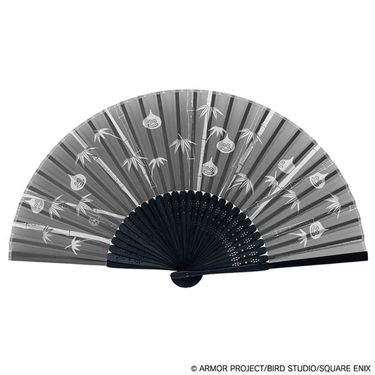 スマイルスライム 和シリーズ 扇子 グレー