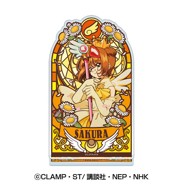 カードキャプターさくら ステンドグラス風アクリルスタンド③木之本桜C