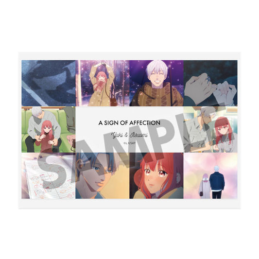 ゆびさきと恋々 A6ビジュアルアクリルプレート 糸瀬雪&波岐逸臣