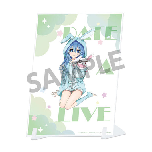 デート・ア・ライブV 描き下ろしビジュアルアクリルプレート 四糸乃 ナイトウェア ver.