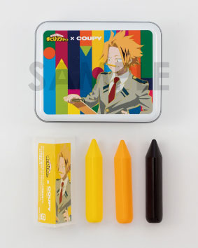 僕のヒーローアカデミア 缶ケース付き｢クーピーマーカー｣ E.上鳴 電気