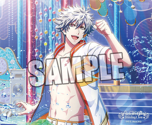 うたの☆プリンスさまっ♪ Shining Live ミニアクリルプレート  はじけて☆Summer Reflection アナザーショットVer.｢黒崎蘭丸｣