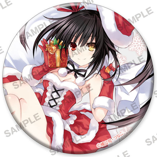 『デート・ア・ライブ』クリスマスフェア 75mmホロ缶バッジ 時崎狂三 [KADOKAWA][GOODS]