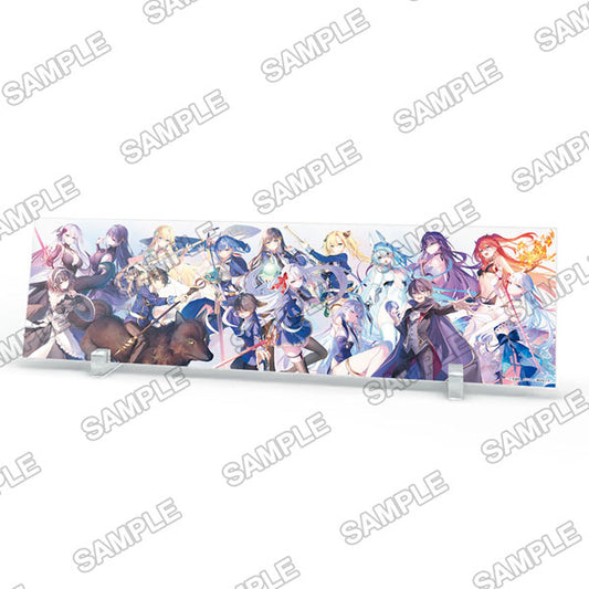 『聖剣学院の魔剣使い』完結記念パノラマアクリルプレート [KADOKAWA][GOODS]