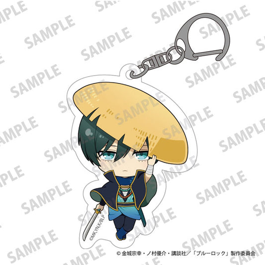 TVアニメ「ブルーロック」ミニキャラアクリルキーホルダー 風来坊 Ver. 糸師 凛 [KADOKAWA][GOODS]