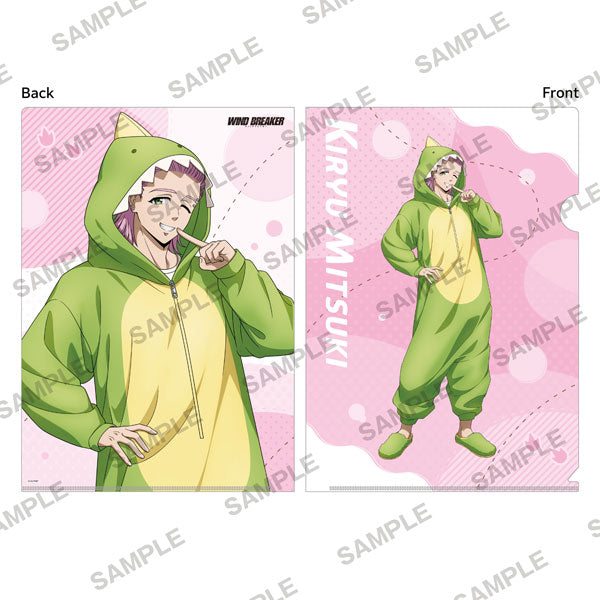 WIND BREAKER A4クリアファイル パジャマパーティーver. 桐生三輝 [KADOKAWA][GOODS]