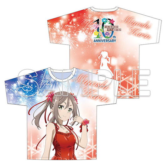 「結城友奈は勇者である」10周年記念 フルグラフィックTシャツ 三好夏凜 [KADOKAWA][GOODS]