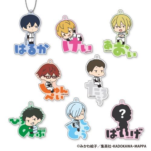 忘却バッテリー おなまえぴたんコ アクリルキーホルダー 1箱 8個入