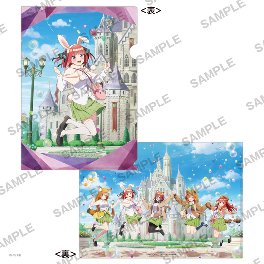 ｢五等分の花嫁∽｣A4クリアファイル 中野二乃