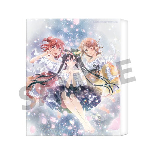 やはり俺の青春ラブコメはまちがっている｡完  キャンバスアート 雪乃&結衣&いろは ドレス ver.